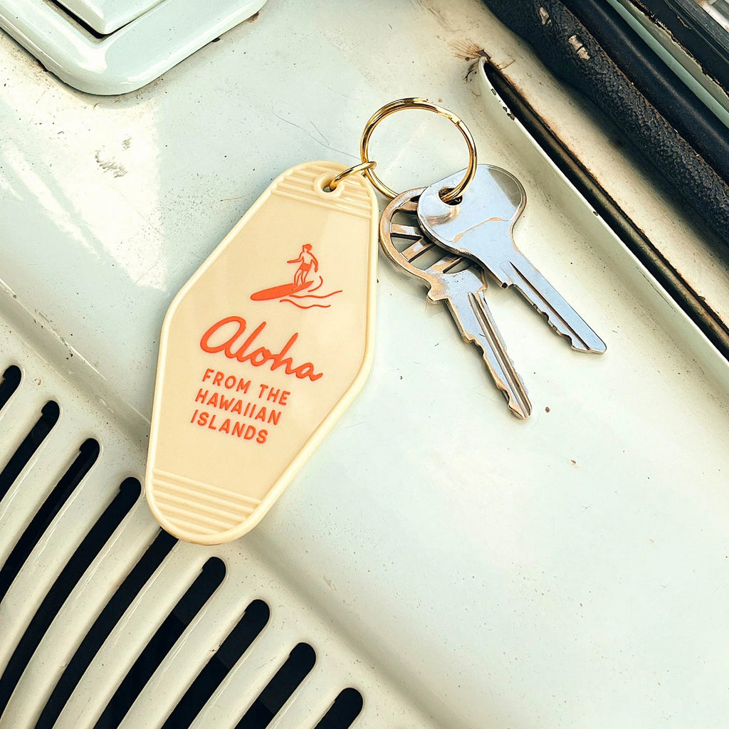 Vintage Motel Keychain