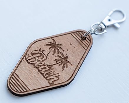 Wooden Keychain