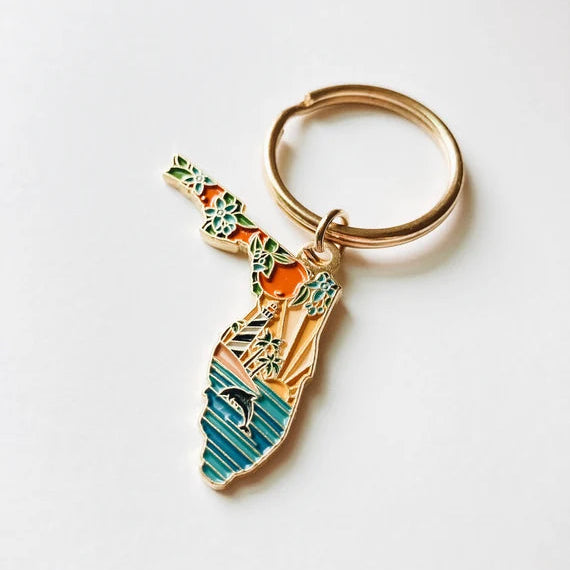 Enamel Keychain