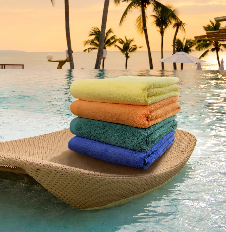 Oxford Solid Color Pool Towel